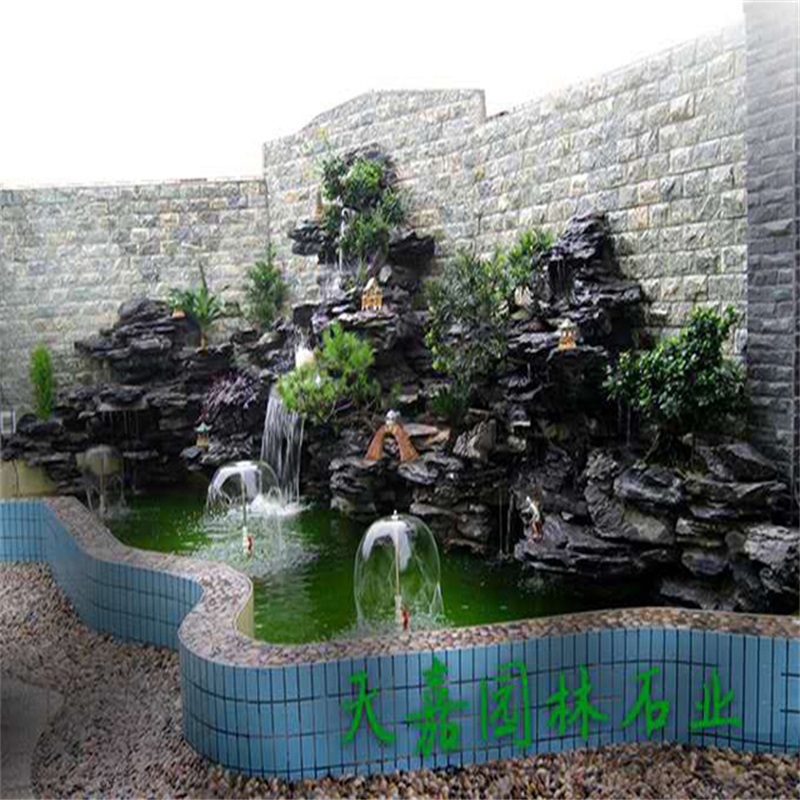 闵行小庭院水景设计